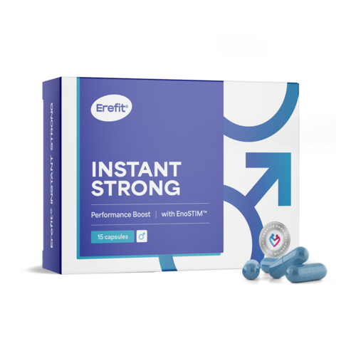 INSTANT STRONG - Performance Boost, complexe pour hommes, 15 gelules